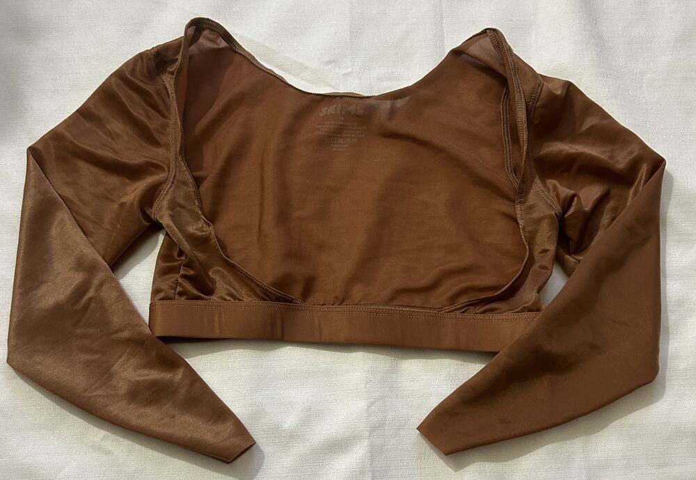 Skims NWOT Barely There Open Bust Arm Shaper Sienna Size XS